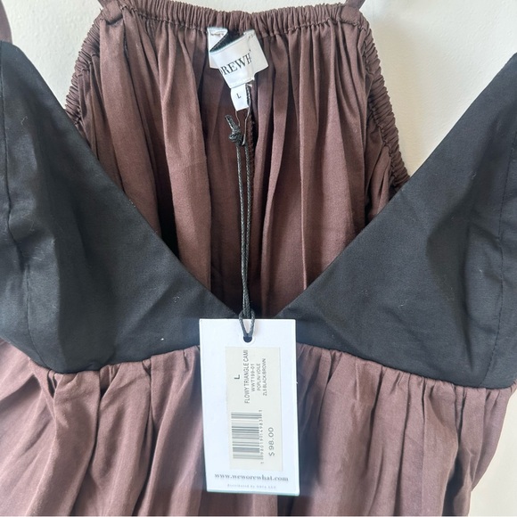 NWT WeWoreWhat Flowy Triangle Cami - L - Picture 4 of 5